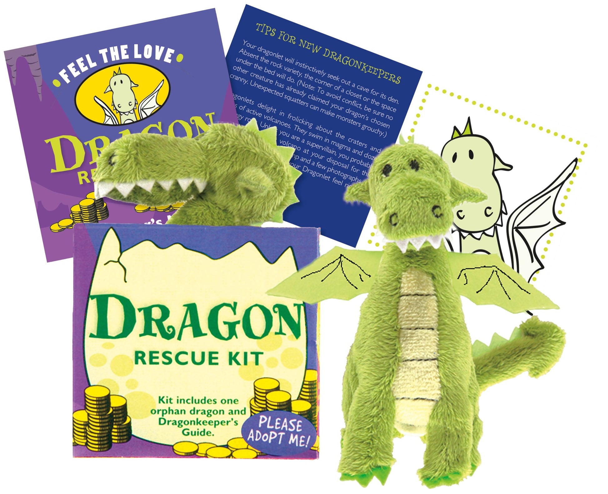 Dragon Rescue Kit - #shop_name Peter Pauper PressStationary