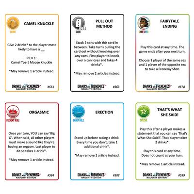 Drinks with Frenemies - Naughty edition - #shop_name AsmodeeBoard Games