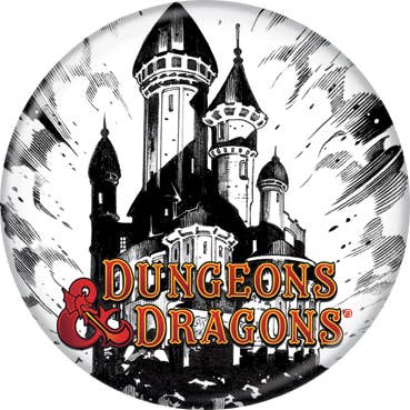 Dungeons & Dragons Blackmoor Buttons 1.25" Round - #shop_name Ata BoyButtons