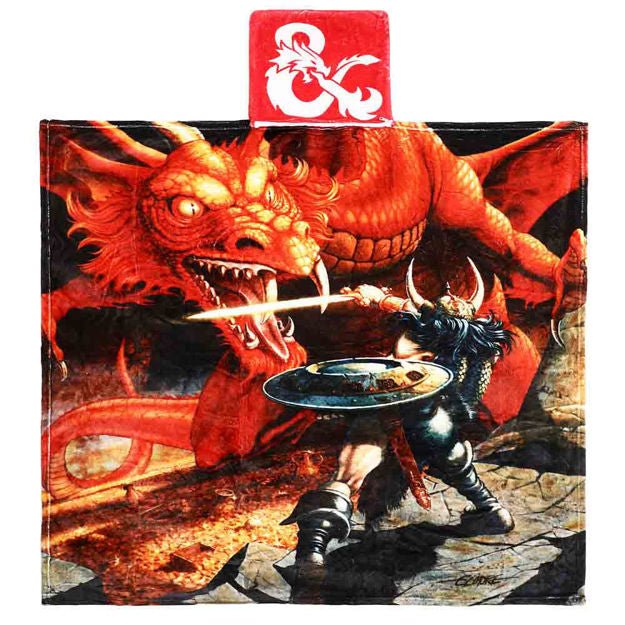 Dungeons & Dragons Pillow Pocket Throw Blanket - #shop_name BioworldGifts