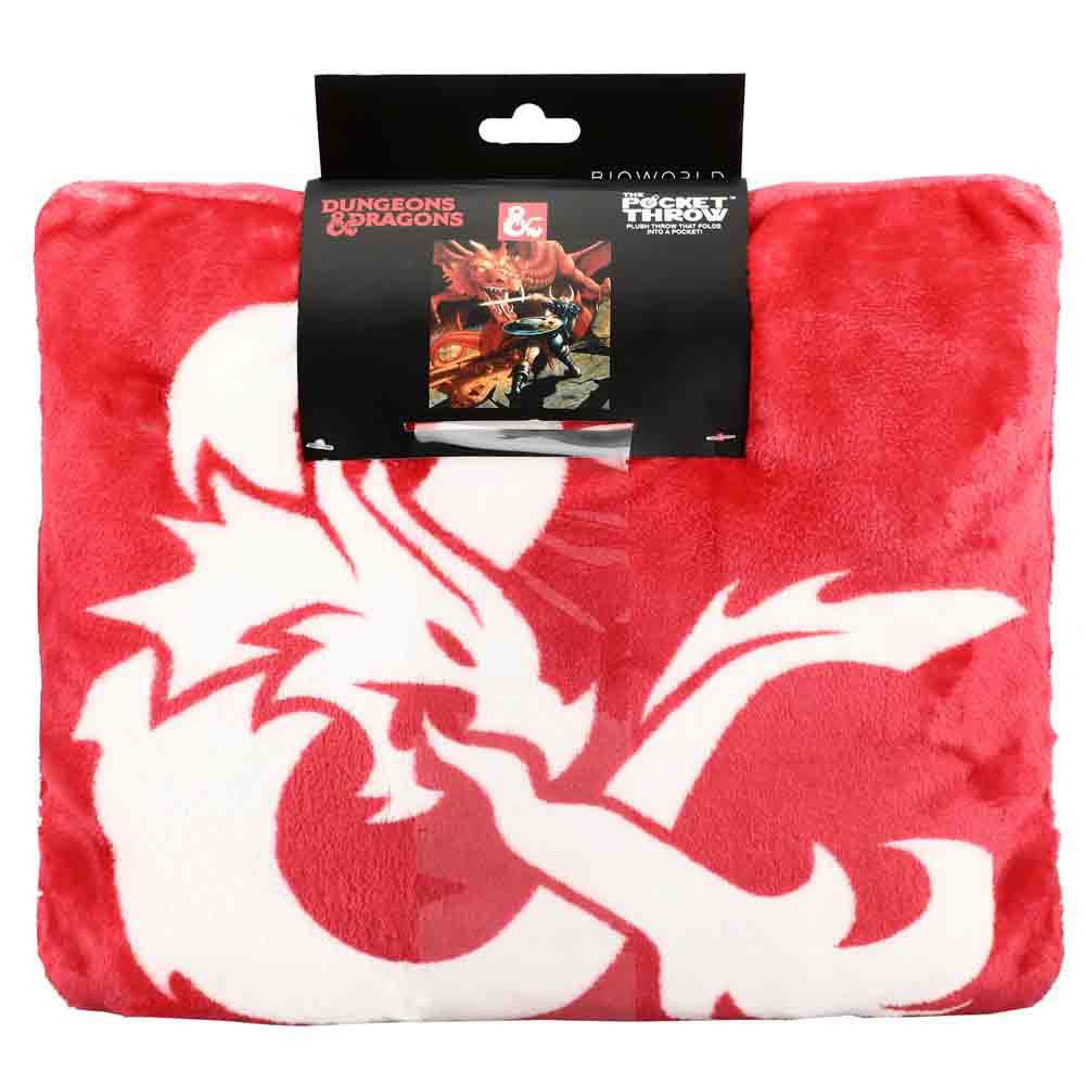 Dungeons & Dragons Pillow Pocket Throw Blanket - #shop_name BioworldGifts