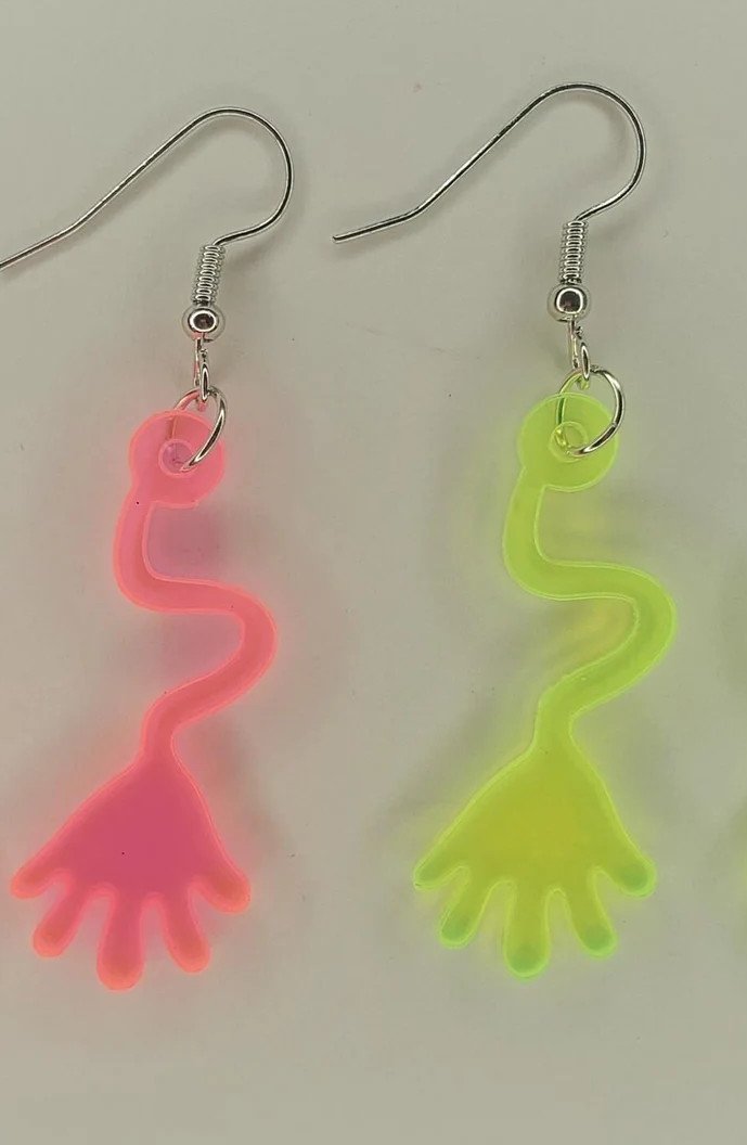Sticky Slap Hang Earrings