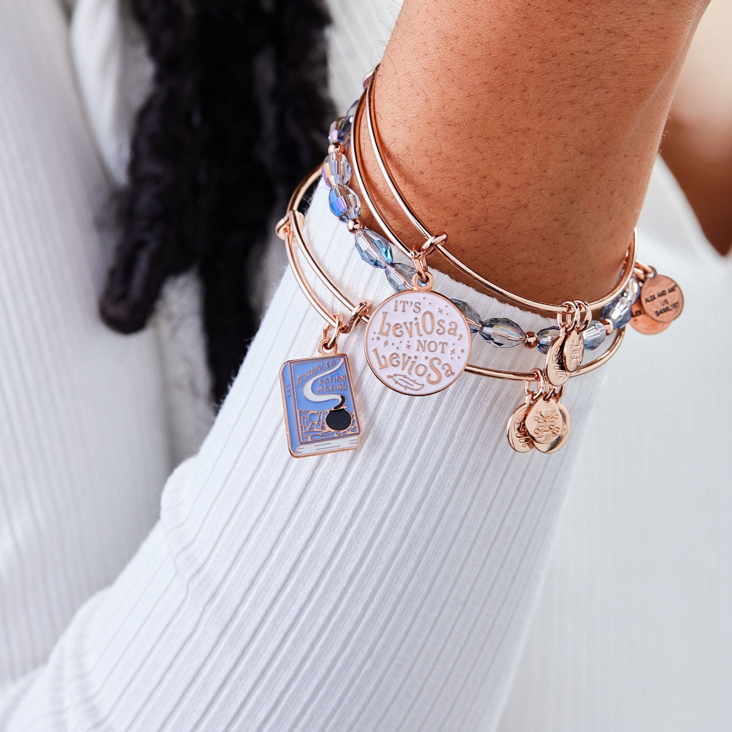 Alex and Ani - Harry Potter™ Hermione 'Leviosa' Bangle Set of 3