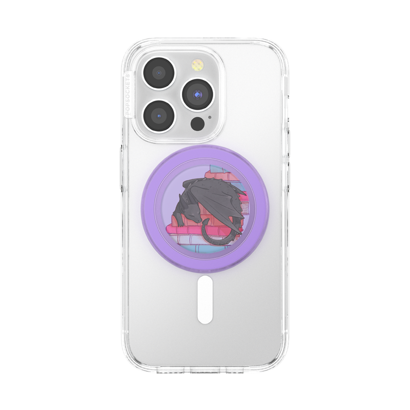PopSockets - PopSockets MagSafe Phone Grip - Curled Up With A Good Book