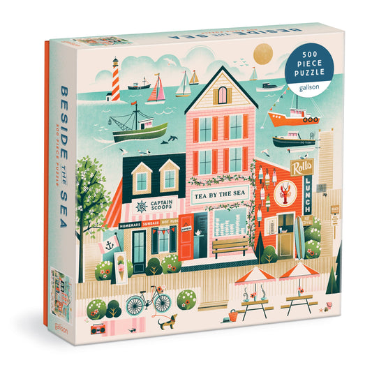 Chronicle Books - Beside the Sea 500 Piece Puzzle