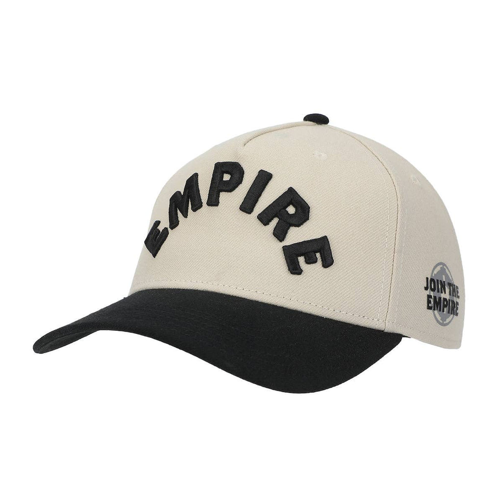 Bioworld Merchandising - Star Wars Empire Men's White & Black A-Frame Snapback Hat