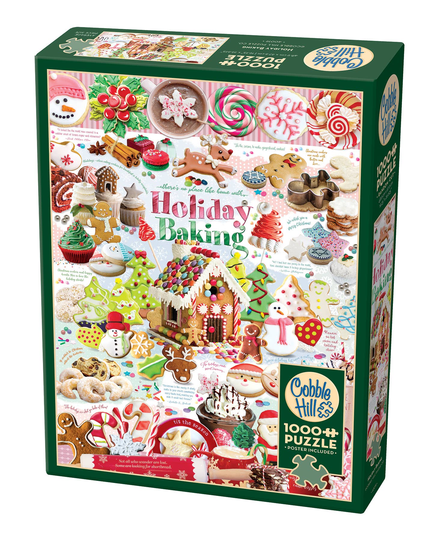 Outset Games and Cobble Hill Puzzles - Holiday Baking 1000pc puzzle