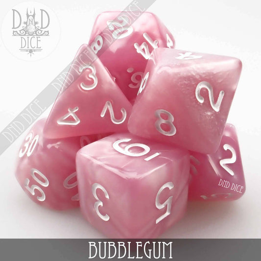 DNDDICE.COM - Bubblegum Dice Set