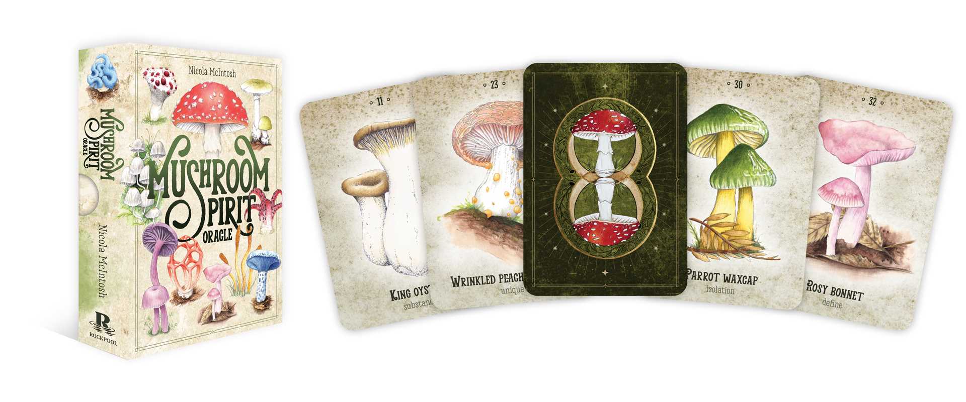 Simon & Schuster - Mushroom Spirit Oracle by Nicola McIntosh