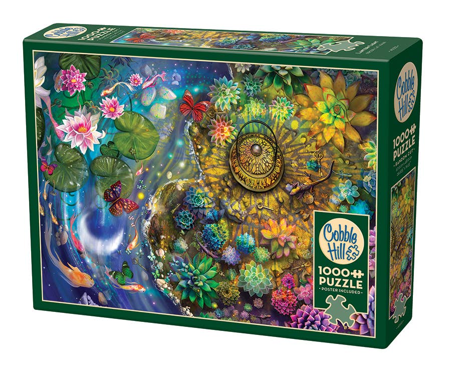 Outset Games and Cobble Hill Puzzles - Lantern Light 1000pc puzzle