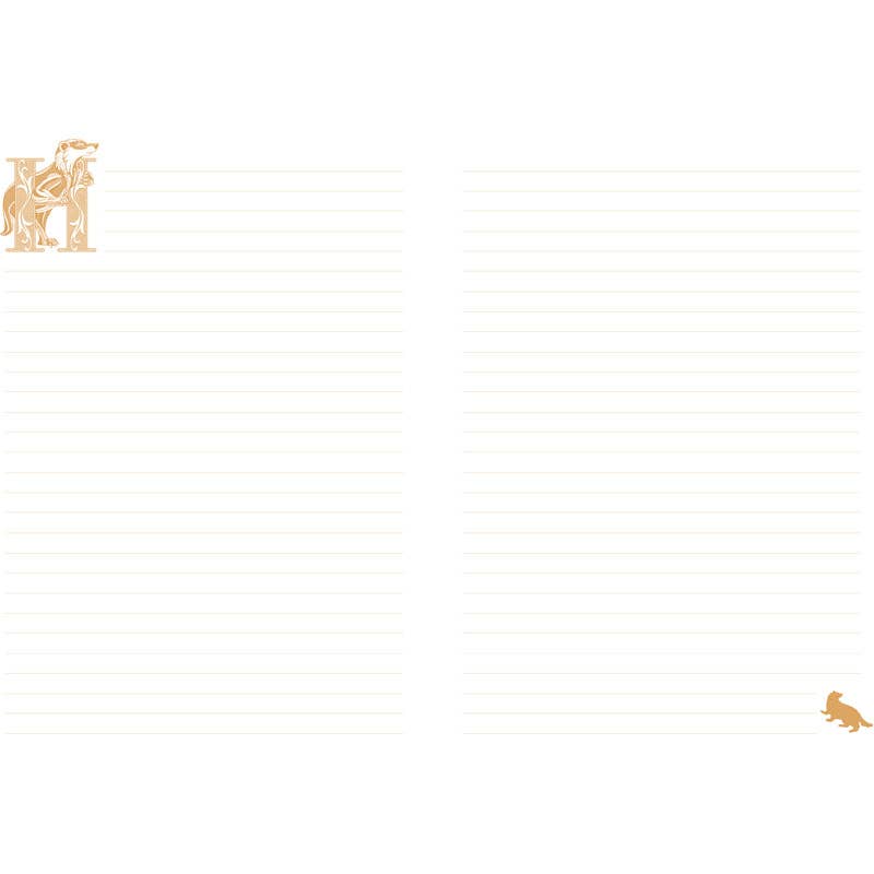 Insight Editions - Harry Potter Sculpted Journal: Hufflepuff