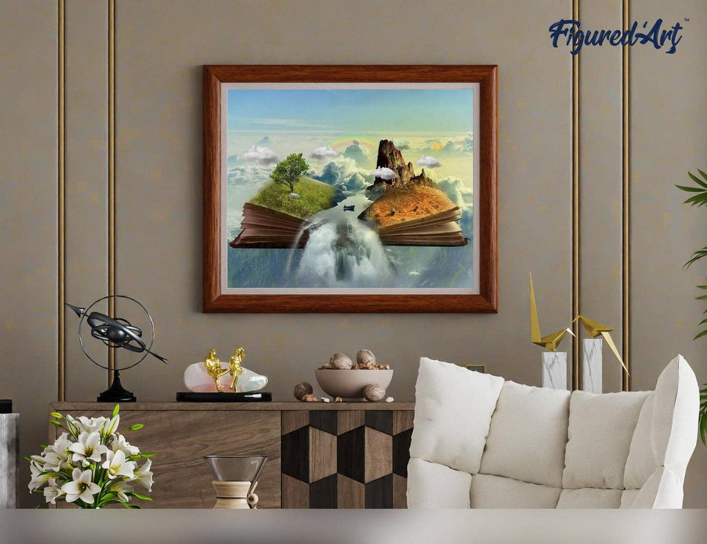 Figured'Art - Paint by numbers - Landscape book