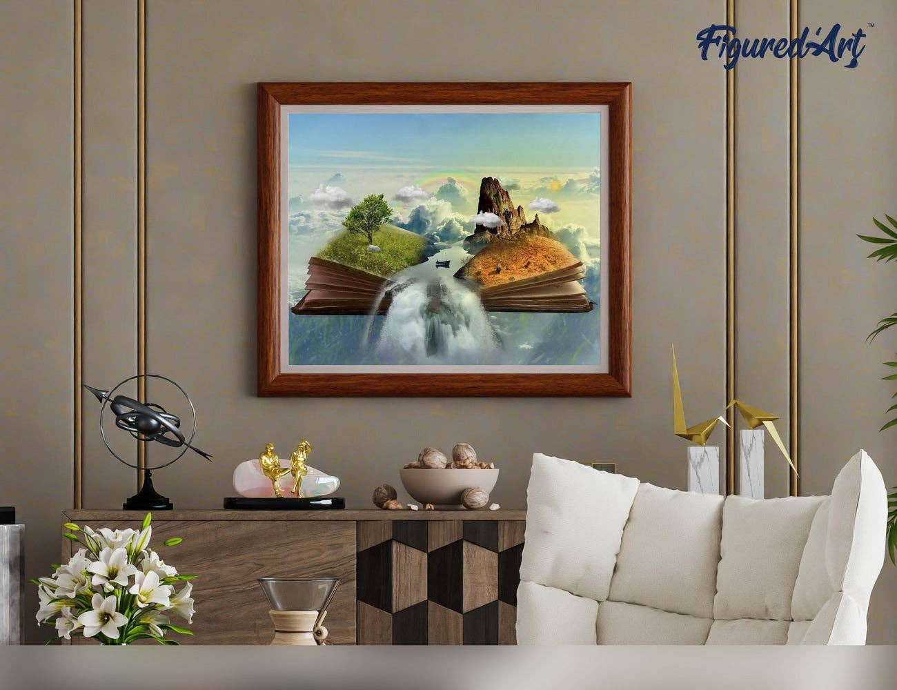 Figured'Art - Paint by numbers - Landscape book