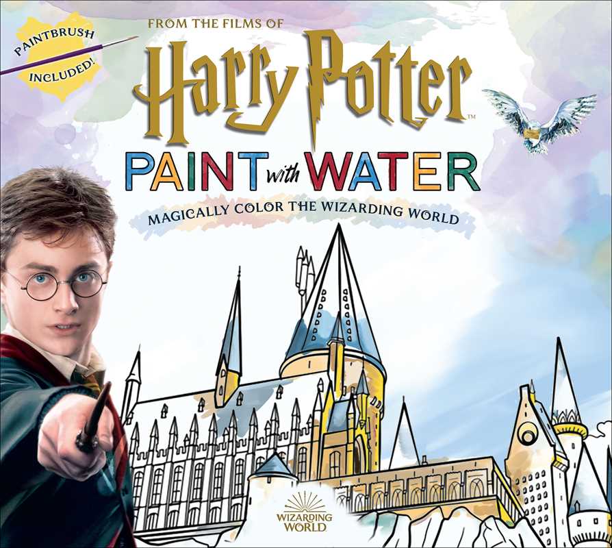 Simon & Schuster - Harry Potter Paint with Water by Editors of Thunder Bay Press