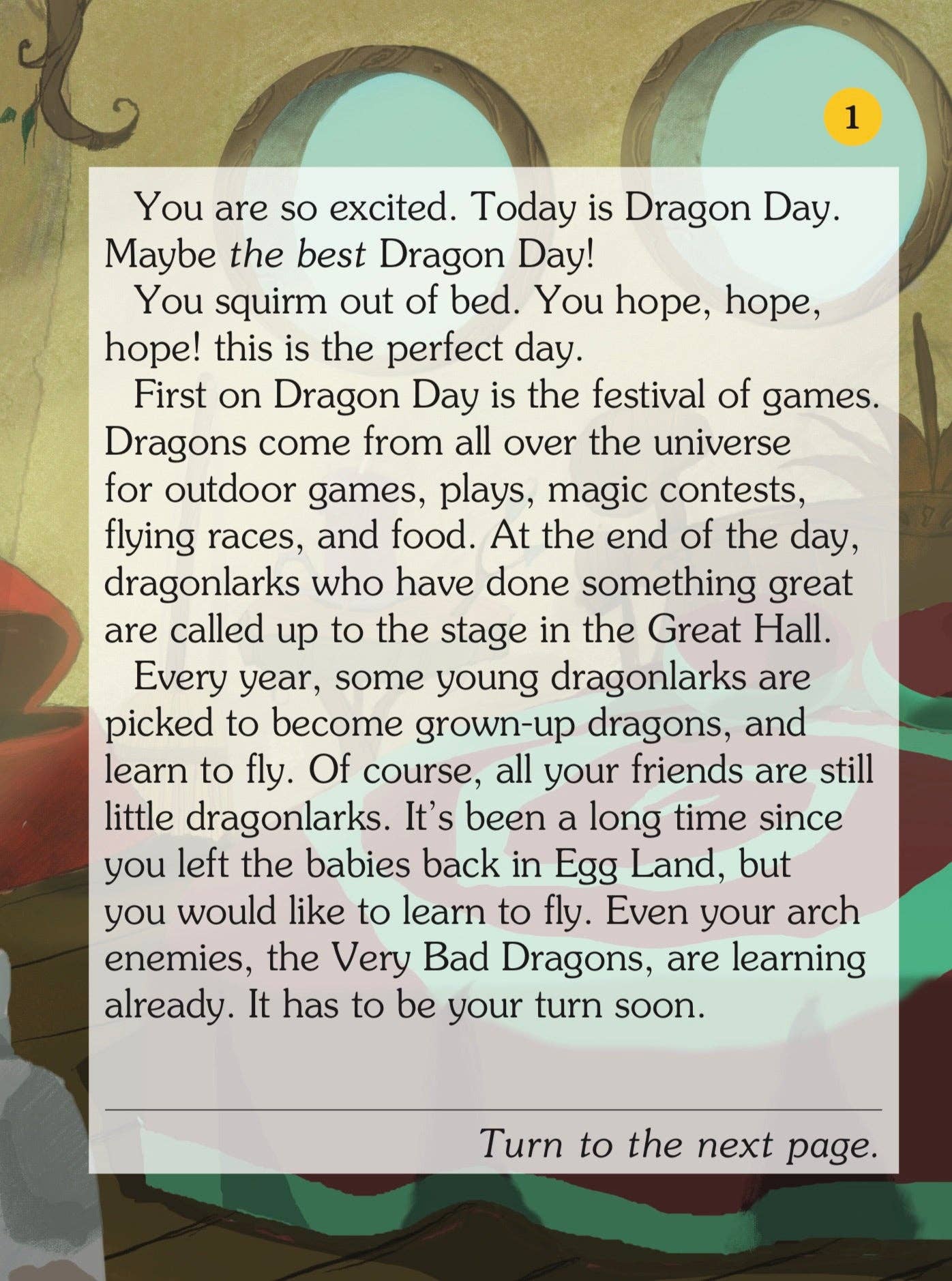 Dragon Day, Children's Book