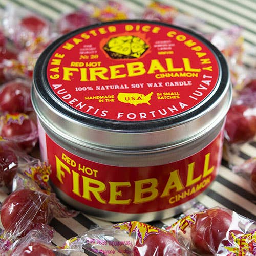 Game Master Dice - Fireball Gaming Candle