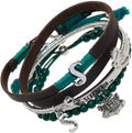 Bioworld Merchandising - Harry Potter Slytherin Arm Party Bracelet Set