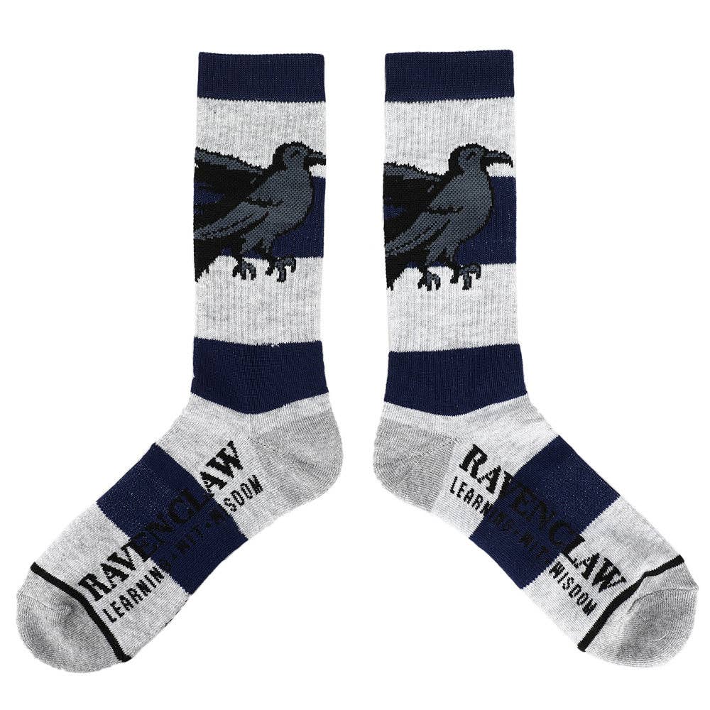 Bioworld Merchandising - Harry Potter Ravenclaw Rugby Stripe Crew Socks