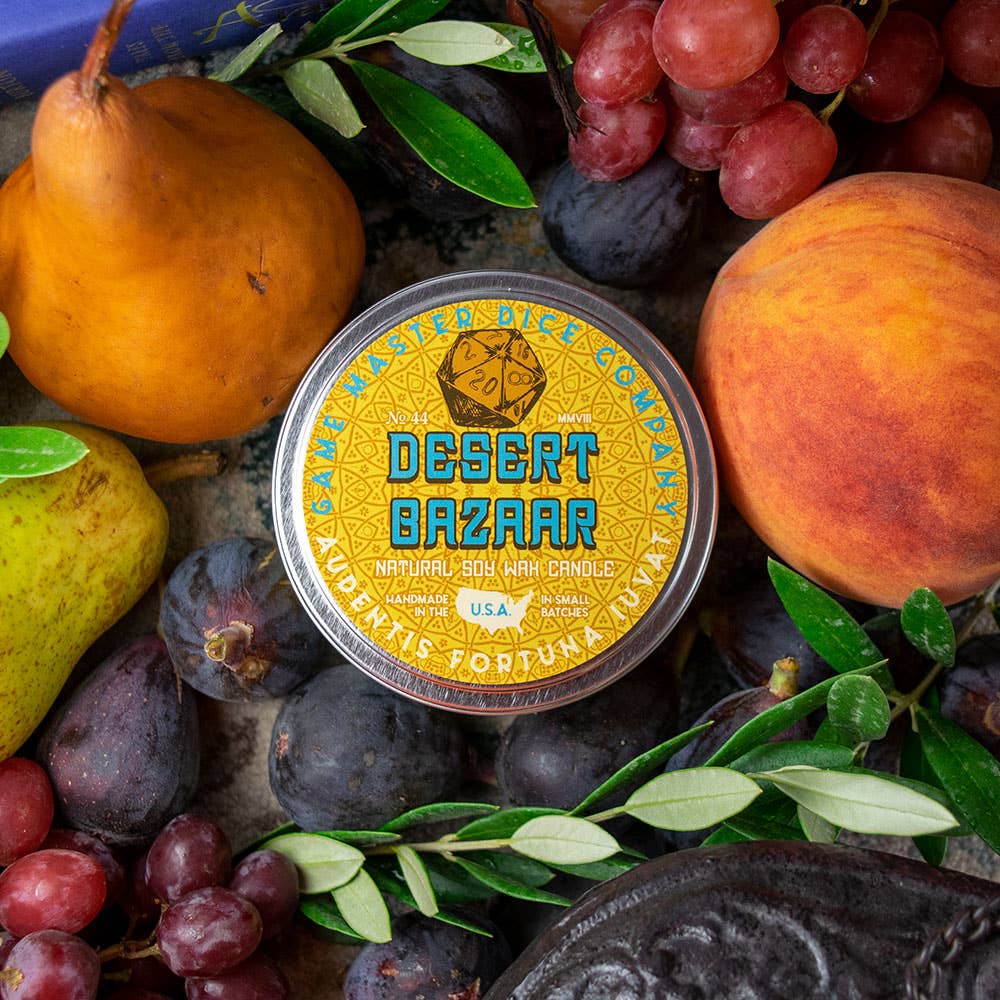 Game Master Dice - Desert Bazaar Candle