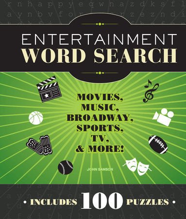 Entertainment Word Search - #shop_name Penguin Random HouseBooks