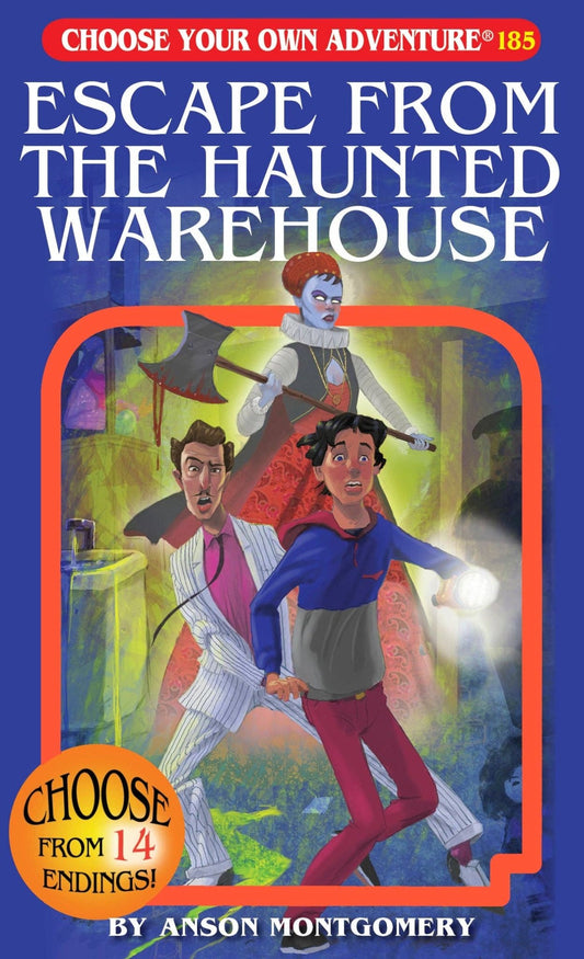 Escape From The Haunted Warehouse, Children's Book - #shop_name Choose Your Own AdventureBooks