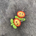 Mario Inspired Fire Flower Earrings