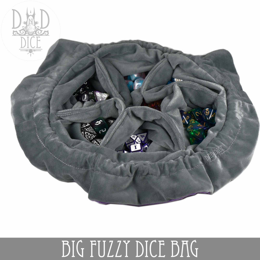 DNDDICE.COM - Big Fuzzy Dice Bag - 6 Colors