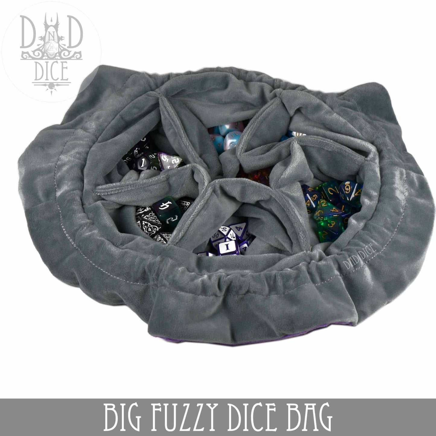 DNDDICE.COM - Big Fuzzy Dice Bag - 6 Colors