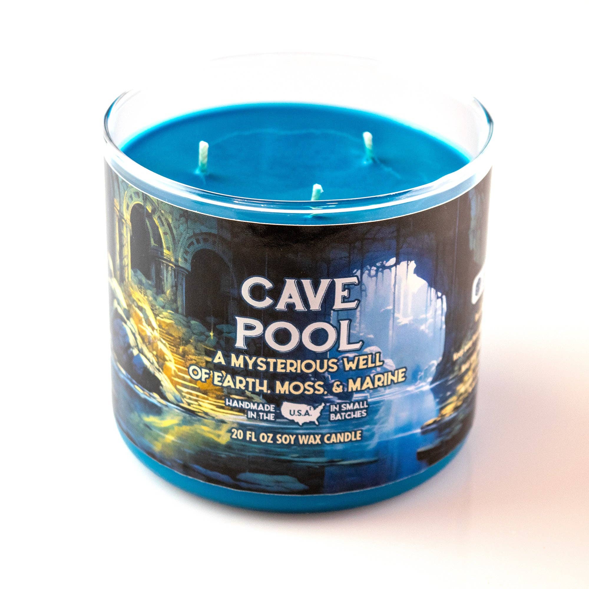 Game Master Dice - Cave Pool Gaming Candle