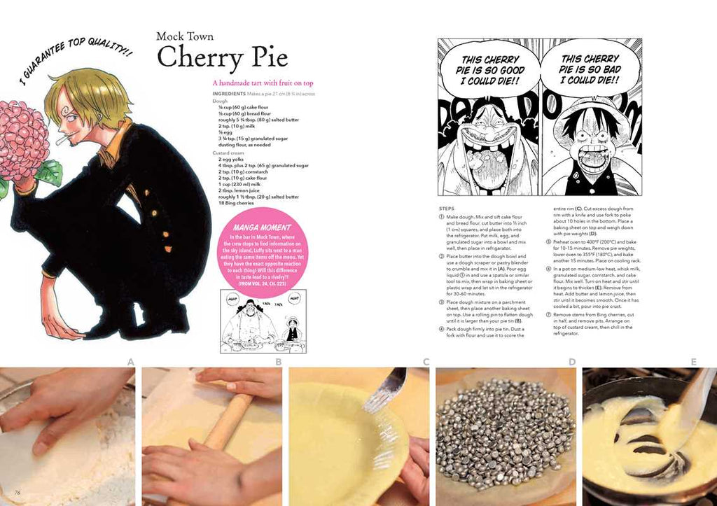 Simon & Schuster - One Piece: Pirate Recipes by Sanji