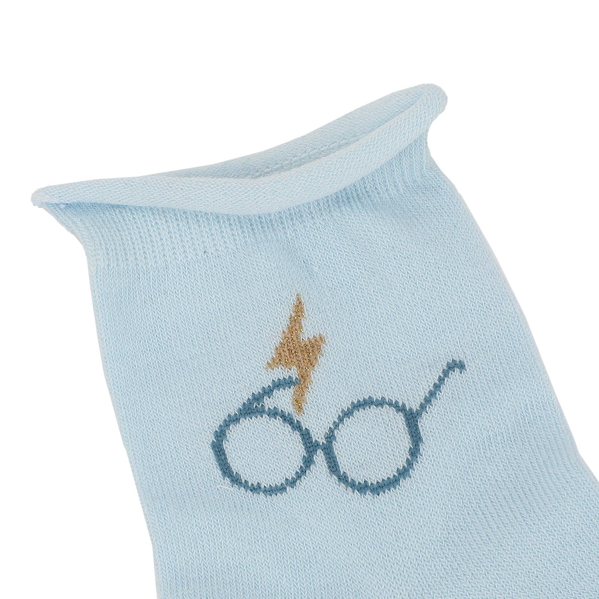 Bioworld Merchandising - Harry Potter Hogwarts Holiday Womens Casual Quarter Crew Socks 3 Pack