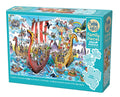Outset Games and Cobble Hill Puzzles - Viking Voyage (Family) 350pc puzzle