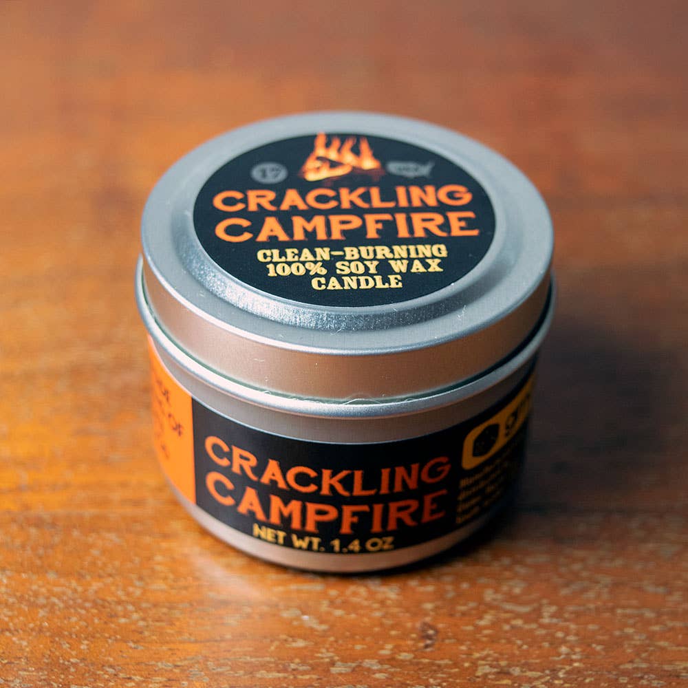 Game Master Dice - Crackling Campfire Gaming Candle