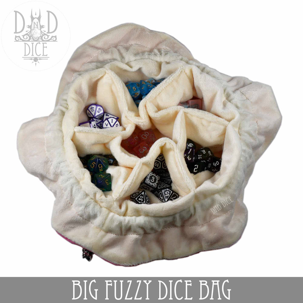 DNDDICE.COM - Big Fuzzy Dice Bag - 6 Colors