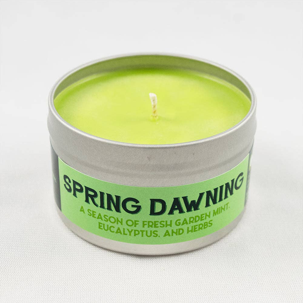 Game Master Dice - Spring Dawning Gaming Candle
