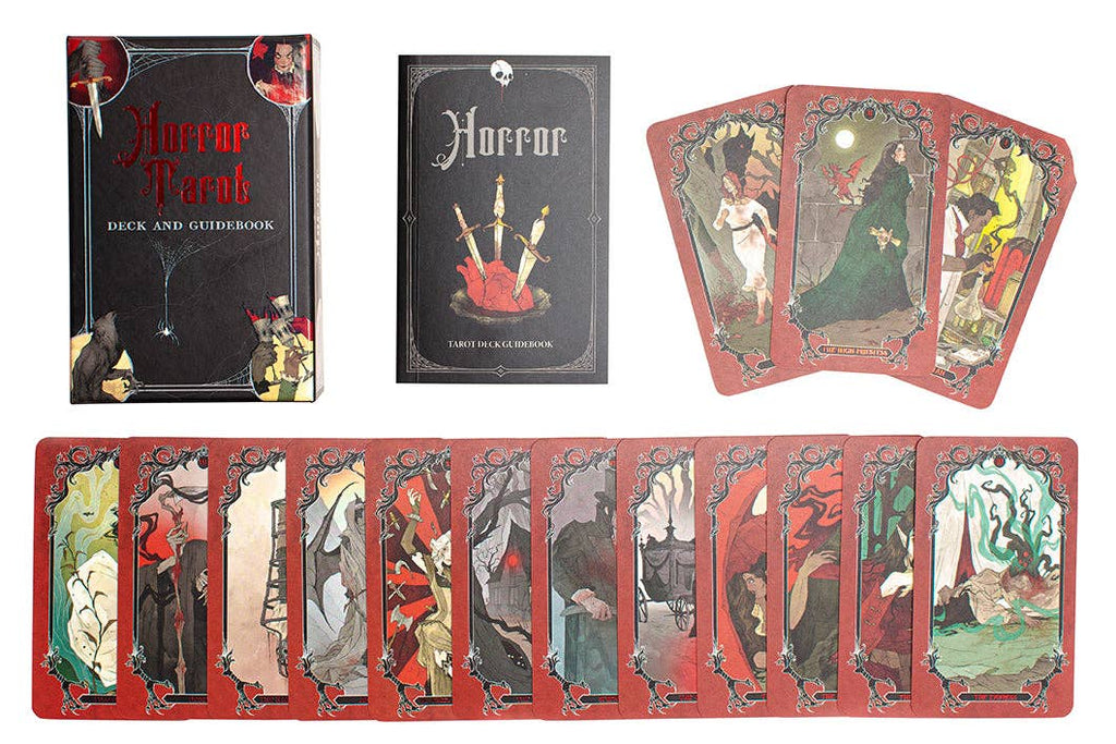Insight Editions - #1 Pop Culture Publisher - Horror Tarot Deck and Guidebook