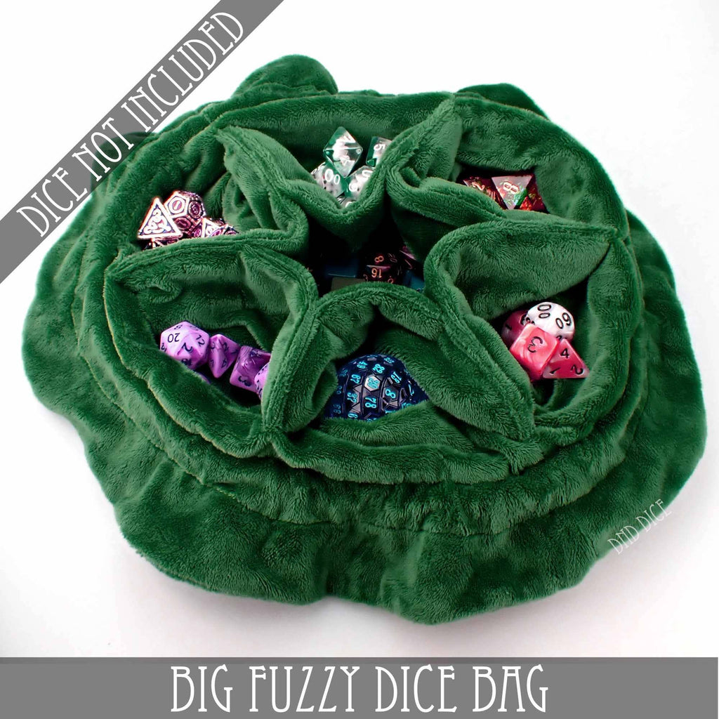 DNDDICE.COM - Big Fuzzy Dice Bag - 6 Colors