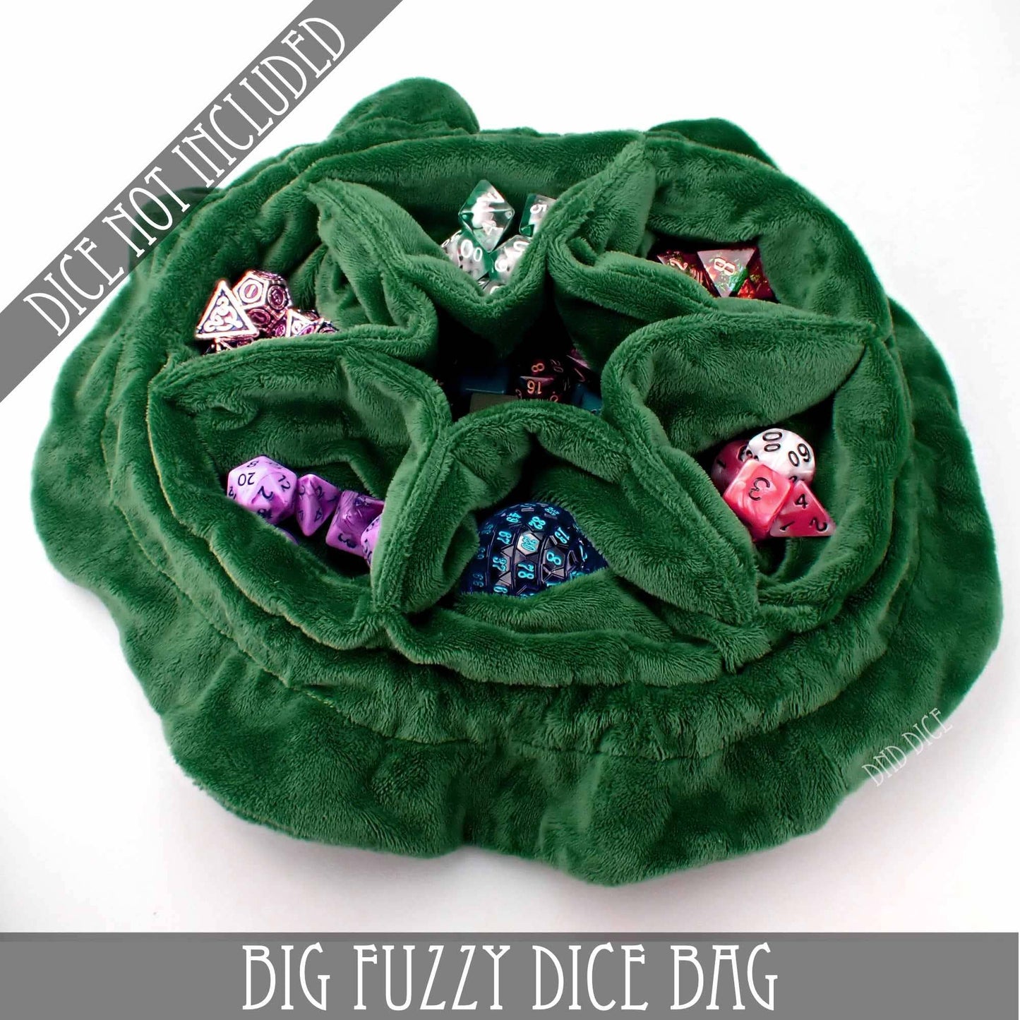 DNDDICE.COM - Big Fuzzy Dice Bag - 6 Colors