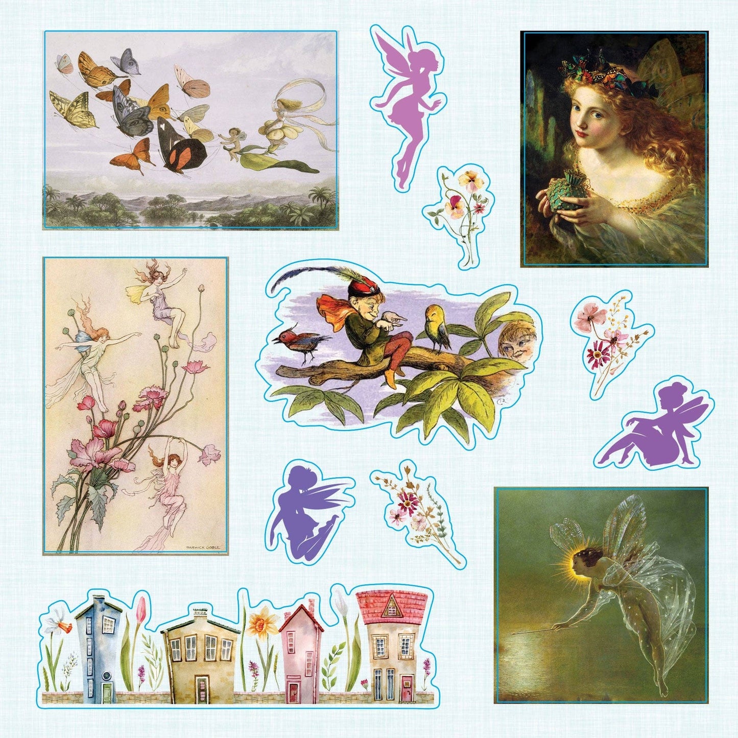 Faerie Kingdom Sticker Book - #shop_name Peter Pauper PressGifts