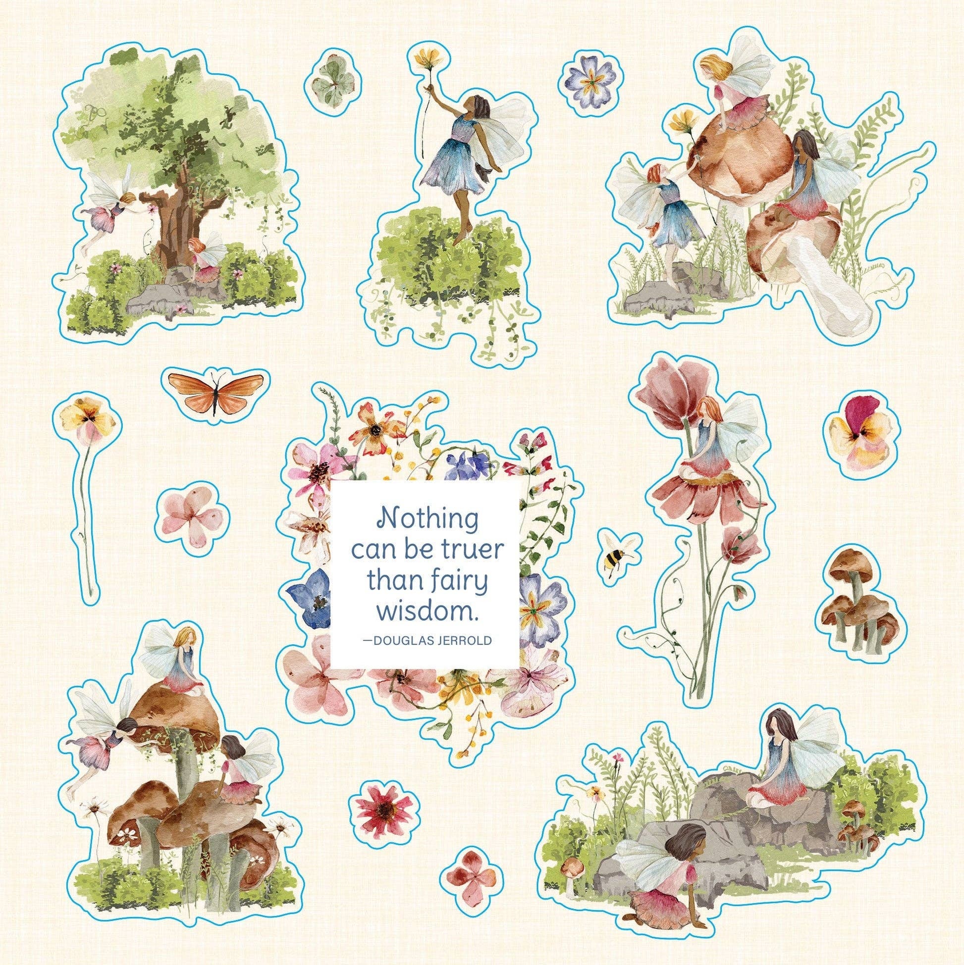 Faerie Kingdom Sticker Book - #shop_name Peter Pauper PressGifts