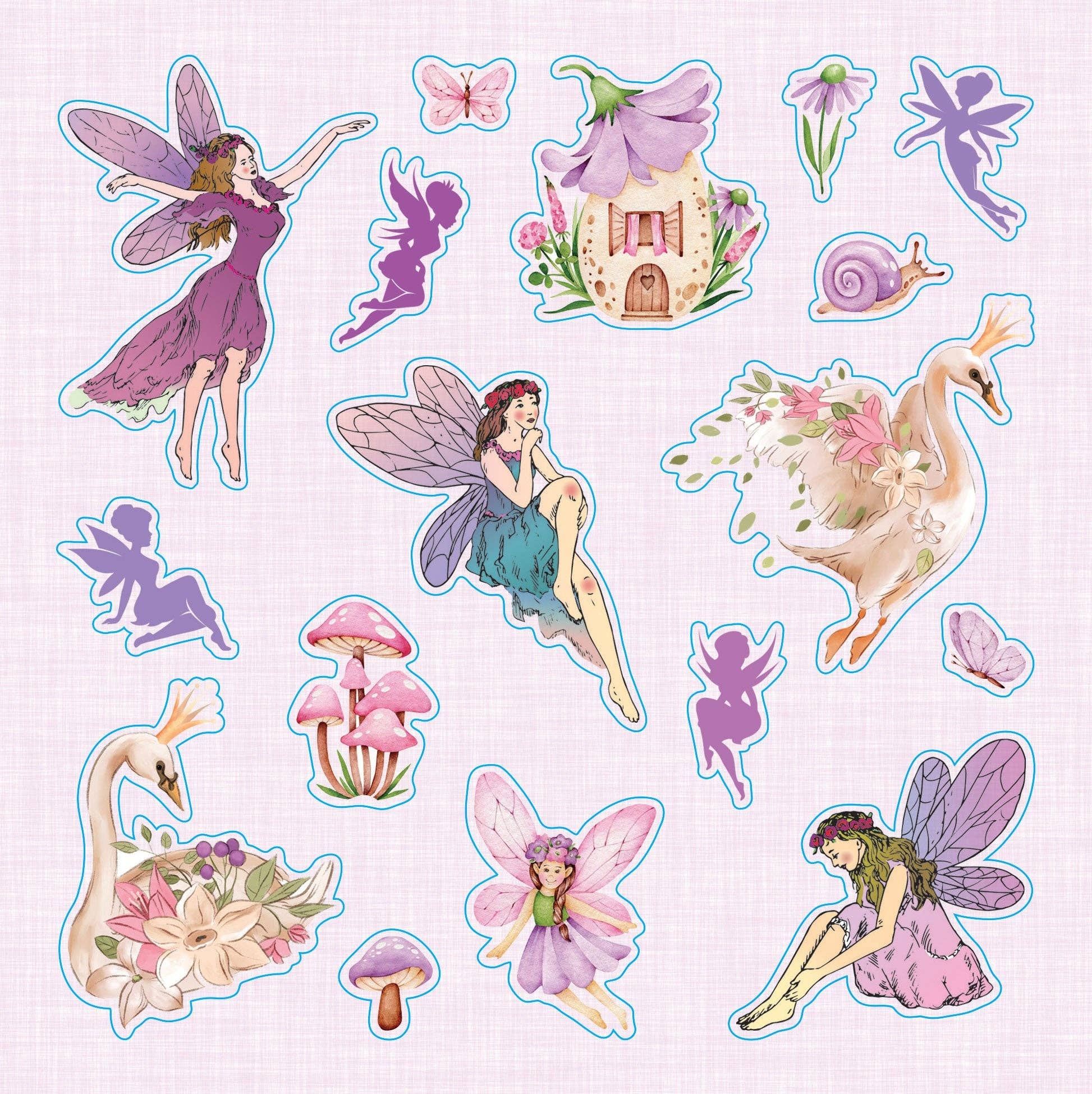 Faerie Kingdom Sticker Book - #shop_name Peter Pauper PressGifts