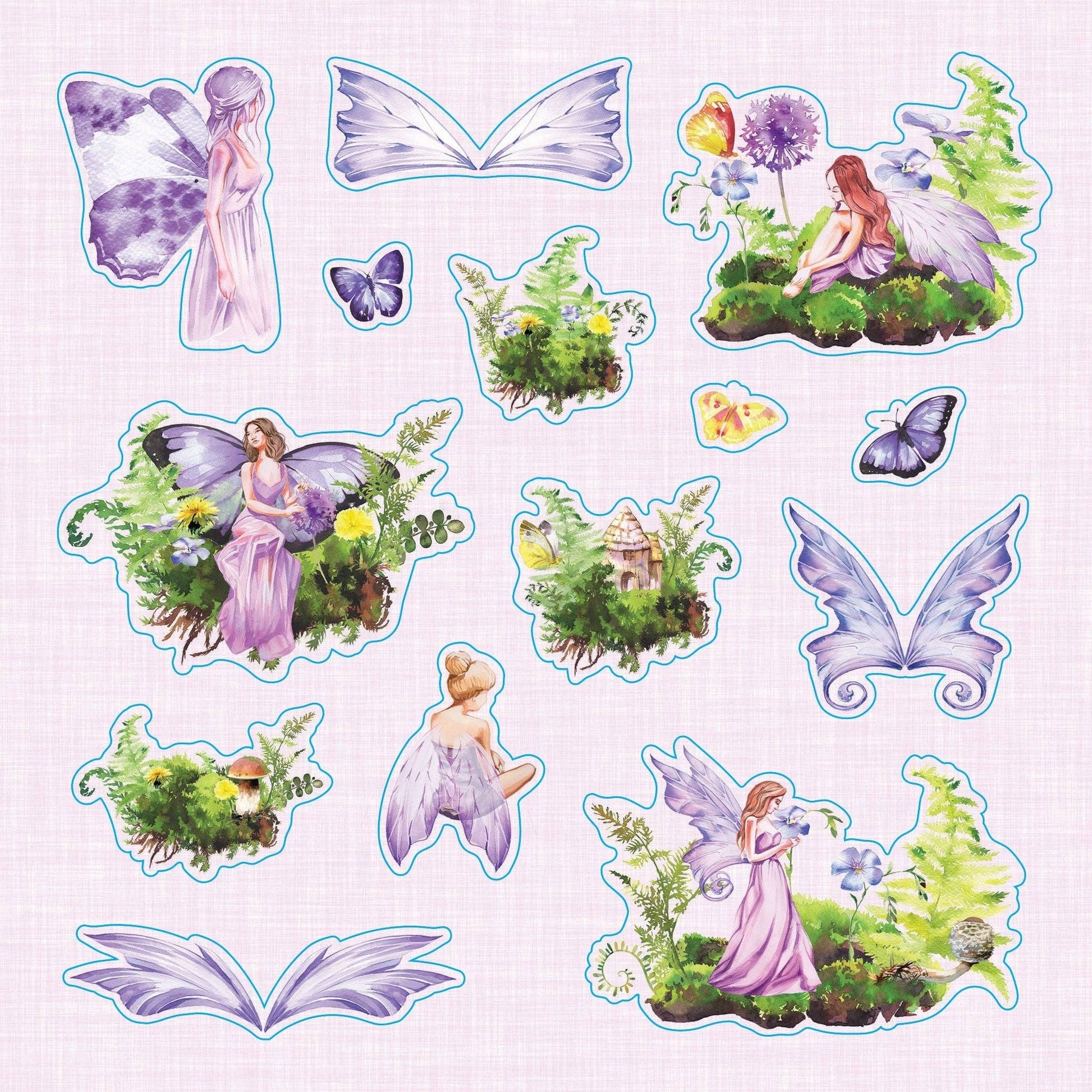 Faerie Kingdom Sticker Book - #shop_name Peter Pauper PressGifts