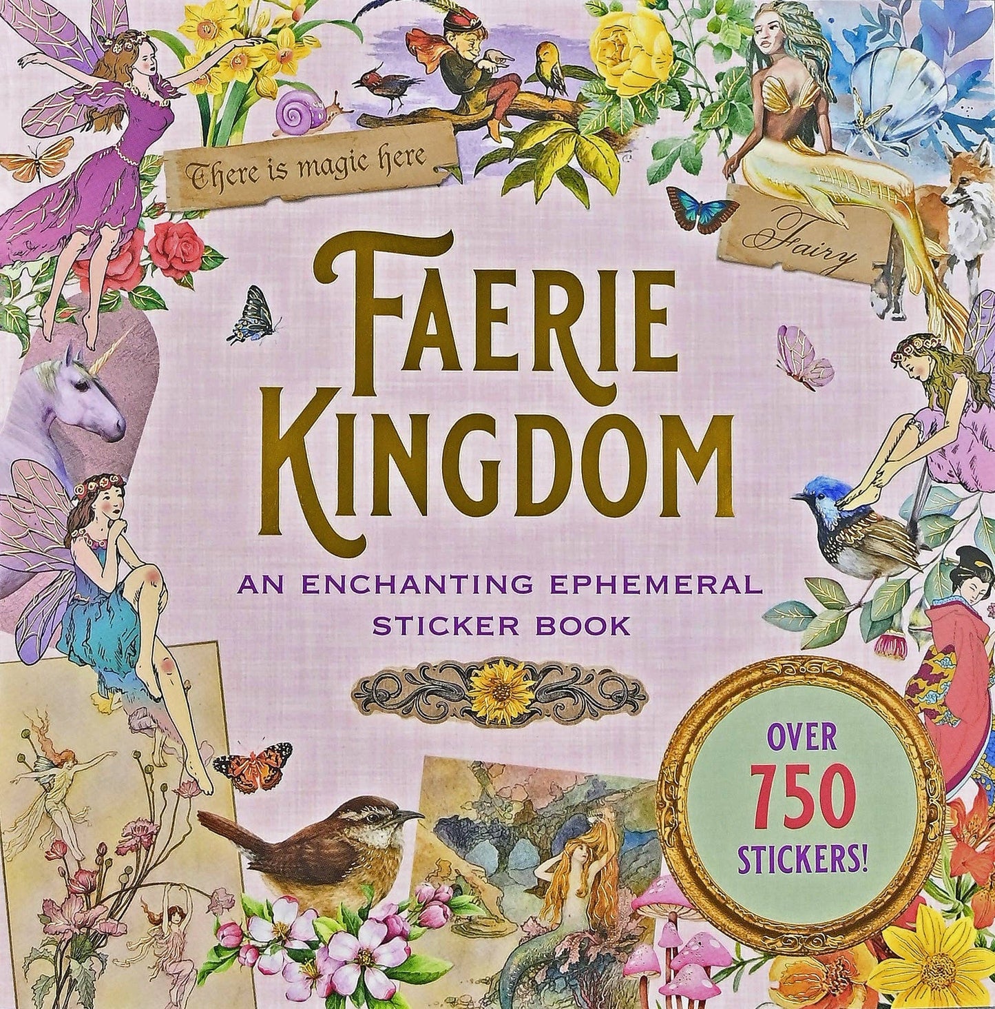 Faerie Kingdom Sticker Book - #shop_name Peter Pauper PressGifts