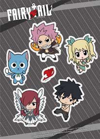 Fairy Tail Group Sticker Set - Anime - #shop_name Great EasternStickers