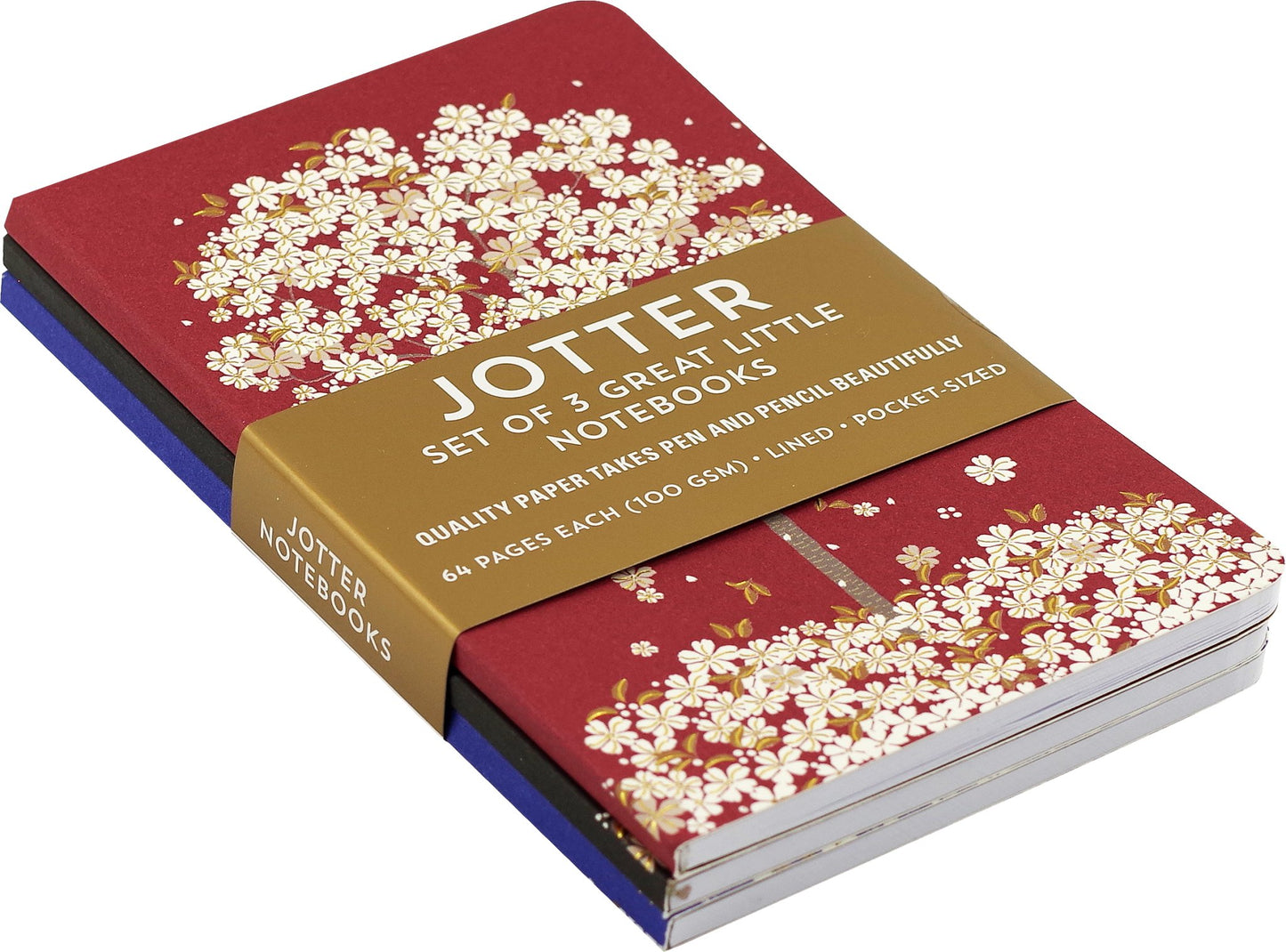 Falling Blossoms Jotter Notebooks - #shop_name Peter Pauper PressGifts