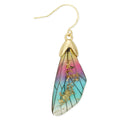 Fantasy Butterfly Rainbow Wing Earrings - #shop_name ZADGifts