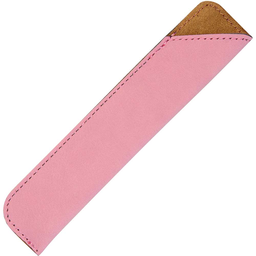 Faux Leather Chopstick Sleeve Pink - #shop_name Wholesale ChopsticksKitchen