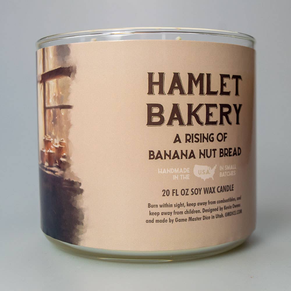 Game Master Dice - Hamlet Bakery Gaming Candle
