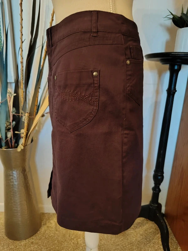 Christopher & Banks Plum Skirt | Women's Size 4