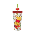 Silver Buffalo - Winnie the Pooh Mushrooms Bees 24oz Plastic Cold Cup with St